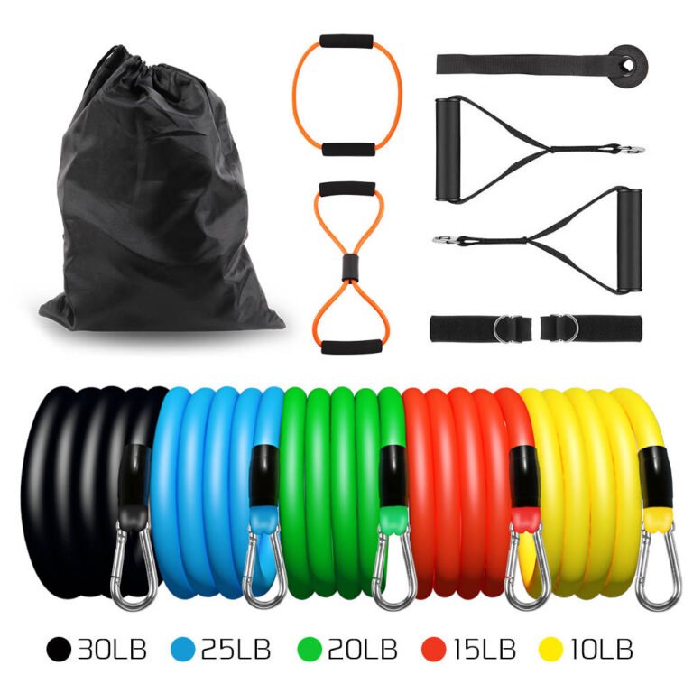 13 Pce Resistance Band Fitness Exercise Set